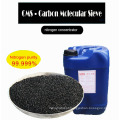 Peneira molecular do carbono CMS-200/220/240 de alta qualidade para o concentrador do nitrogênio